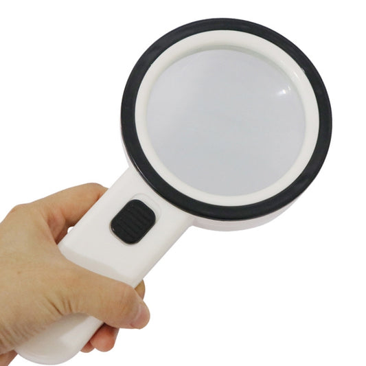 JHS407 30X Handheld HD Magnifier With LED Light(Paper Package) - Consumer Electronics by buy2fix | Online Shopping UK | buy2fix