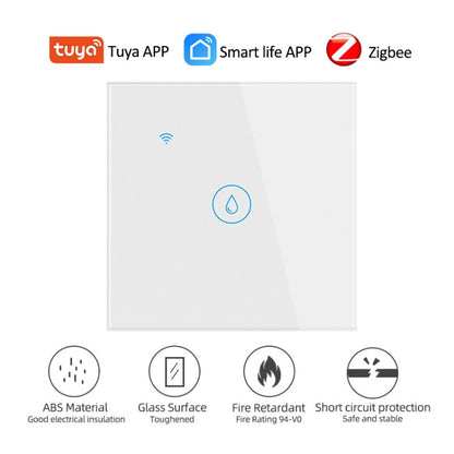 ZigBee 20A Water Heater Switch White High Power Time Voice Control EU Plug - Consumer Electronics by buy2fix | Online Shopping UK | buy2fix