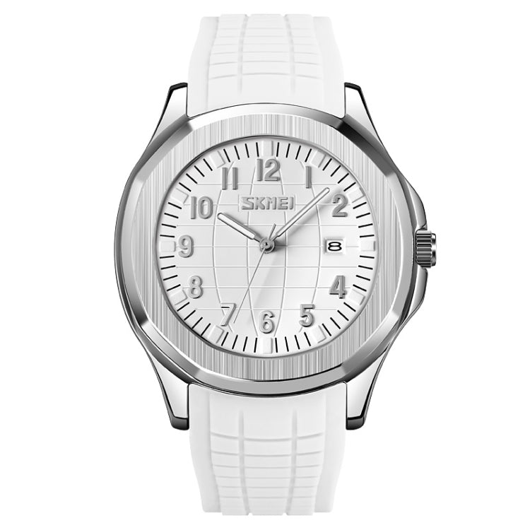 SKMEI 9286 Outdoor Sports Multifunctional Men Waterproof Quartz Watch(White) - Alloy Watches by SKMEI | Online Shopping UK | buy2fix