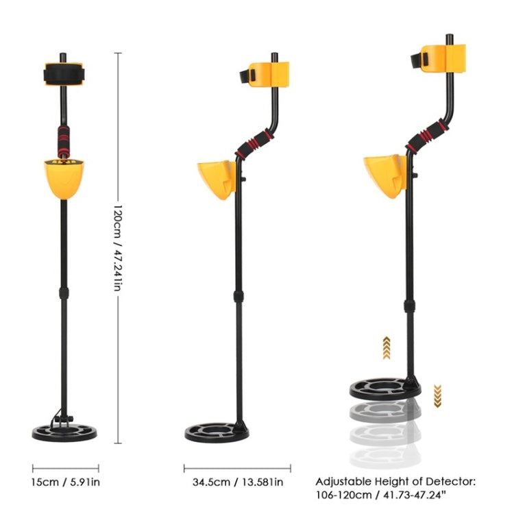 MD9020C High Sensitivity LCD Display Metal Detector - Consumer Electronics by buy2fix | Online Shopping UK | buy2fix