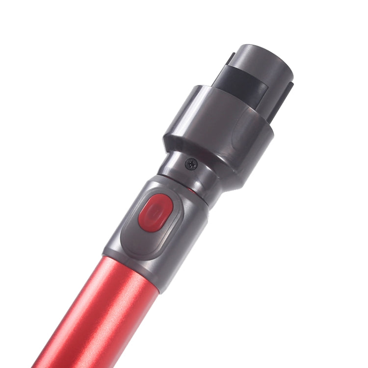 For Dyson V7 V8 V10 V11 V15 Vacuum Cleaner Telescopic Rod Metal Extension Tube(Silver) - Consumer Electronics by buy2fix | Online Shopping UK | buy2fix