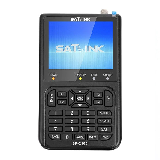 SATLINK SP-2100 HD Finder Meter Handheld Satellite Meter(UK Plug) -  by SATLINK | Online Shopping UK | buy2fix