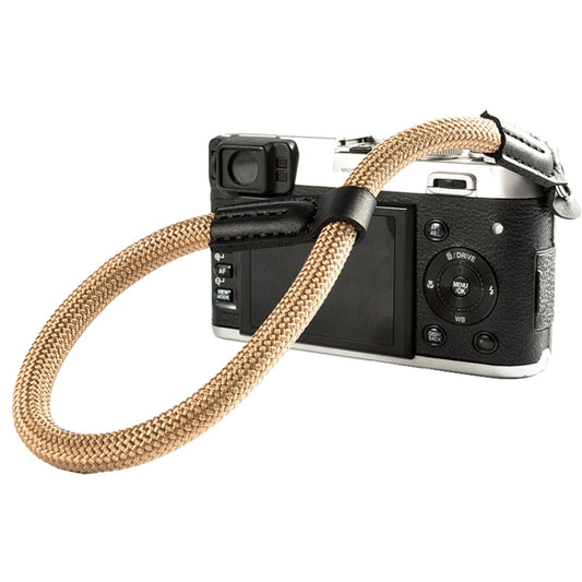 Climbing Rope Camera Wrist Strap SLR Camera Wear-resistant Bracelet(Light Brown) - Camera Strap by buy2fix | Online Shopping UK | buy2fix