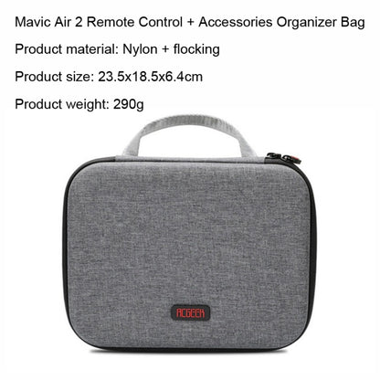 For DJI Mavic Air 2 RCSTQ Remote Control Carrying Bag Accessory Bag - Backpacks & Bags by RCSTQ | Online Shopping UK | buy2fix