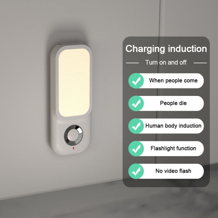 LED Induction Night Light Intelligent Wireless Aisle Corridor Night  With Flashlight,Spec: Charging Model - Sensor LED Lights by buy2fix | Online Shopping UK | buy2fix