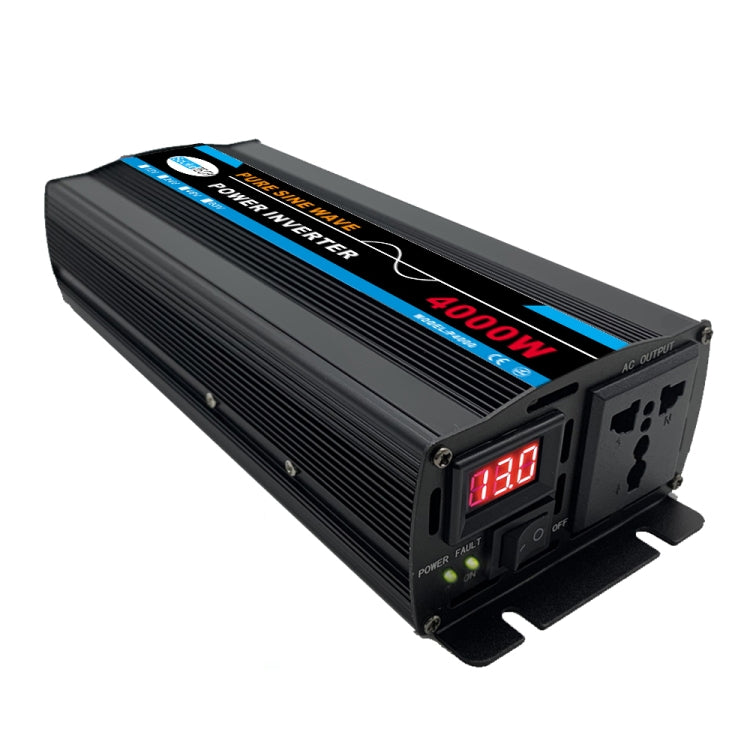 4000W 24V to 220V High Power Car Pure Sine Wave Inverter Power Converter - Pure Sine Wave by buy2fix | Online Shopping UK | buy2fix