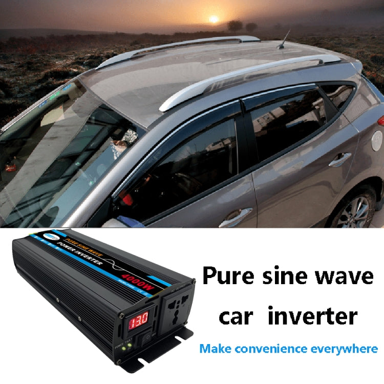 10000W 12V to 220V High Power Car Pure Sine Wave Inverter Power Converter - Pure Sine Wave by buy2fix | Online Shopping UK | buy2fix