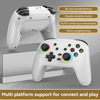 Wireless Bluetooth Somatosensory Vibration Gamepad for Nintendo Switch/Switch PRO, Color: White - Gamepads by buy2fix | Online Shopping UK | buy2fix