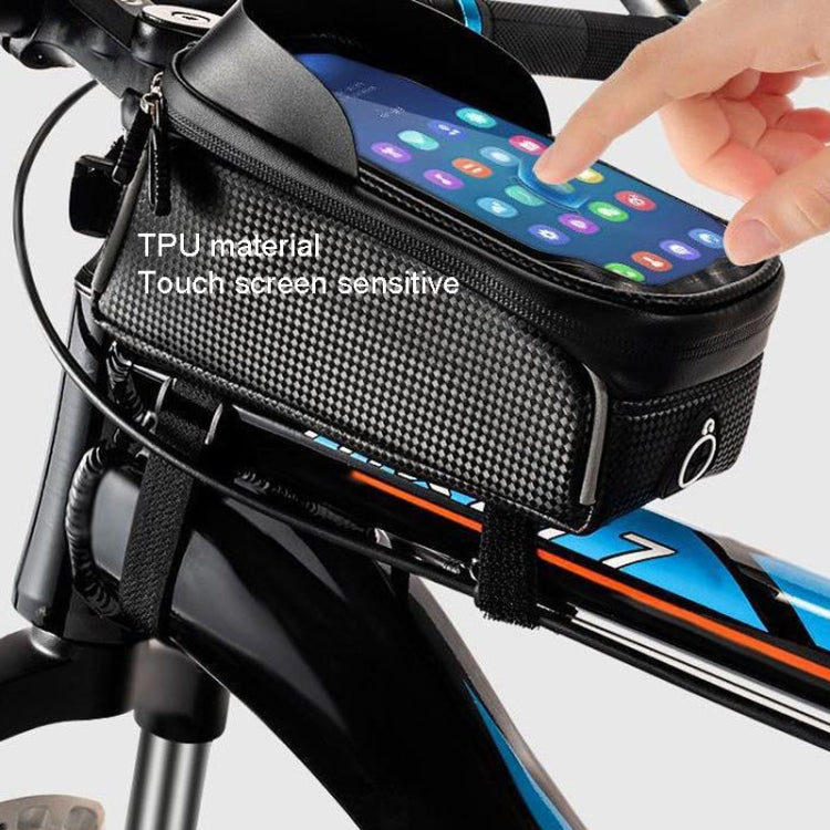 Bicycle Riding Front Beam Bag Mobile Phone Touch Screen Waterproof Storage Bag With Packaging Box - Bicycle Bags by buy2fix | Online Shopping UK | buy2fix