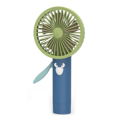 Deer Cartoon Hand Pressed Handheld Children Small Fan, Color Random Delivery - Electric Fans by buy2fix | Online Shopping UK | buy2fix