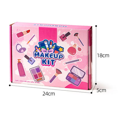 11pcs/set Girls Simulation Dressing Makeup Box Play House Non-toxic Cosmetics Set, Style: Shell Bag 1165 - Pretend Play Toys by buy2fix | Online Shopping UK | buy2fix