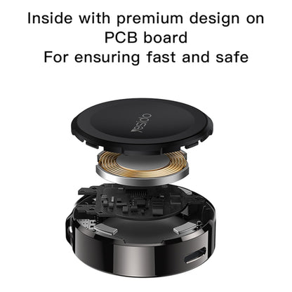 Yesido DS19 For Samsung Smart Watch Portable Charger Dual Input Port Magnetic Wireless Charger(Black) - Charger by Yesido | Online Shopping UK | buy2fix