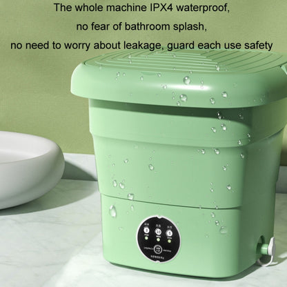 4.5L Mini Portable Folding Household Washing Machine Underwear Washer, Color: Warm Yellow(US Plug) - Washing Machines & Accessories by buy2fix | Online Shopping UK | buy2fix