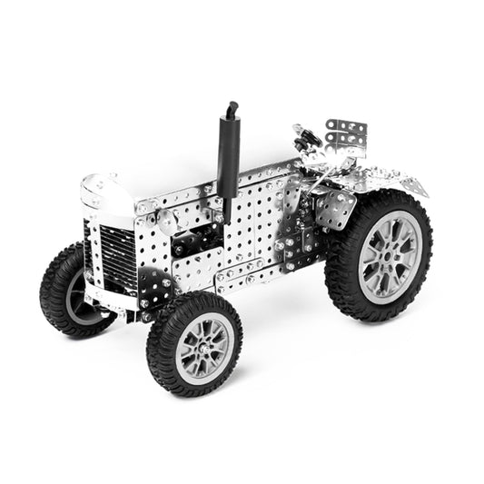 Tractor High Difficulty Building Block Adults Handmade Assembly Power Strip Linkage Mechanical Toy Metal Assembly Model - Building Blocks by buy2fix | Online Shopping UK | buy2fix