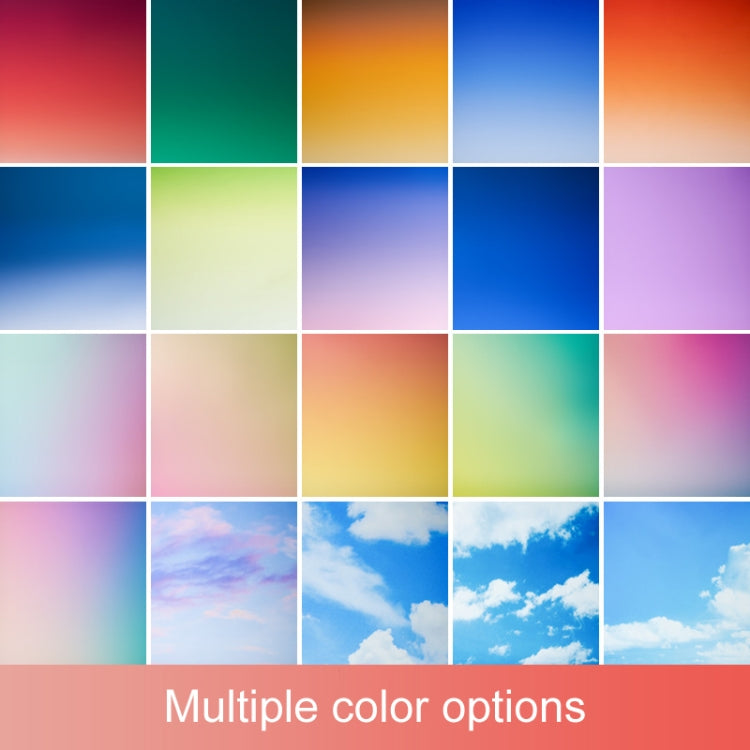 104x144cm Gradient Background Paper Photography Portrait Photo Props(Rainbow After Rain) - Gradient Color by buy2fix | Online Shopping UK | buy2fix