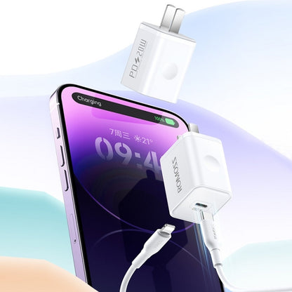 ROMOSS PD20W Fast Charger For Apple/Huawei And Xiaomi, CN Plug, Style: Double-port - USB Charger by ROMOSS | Online Shopping UK | buy2fix