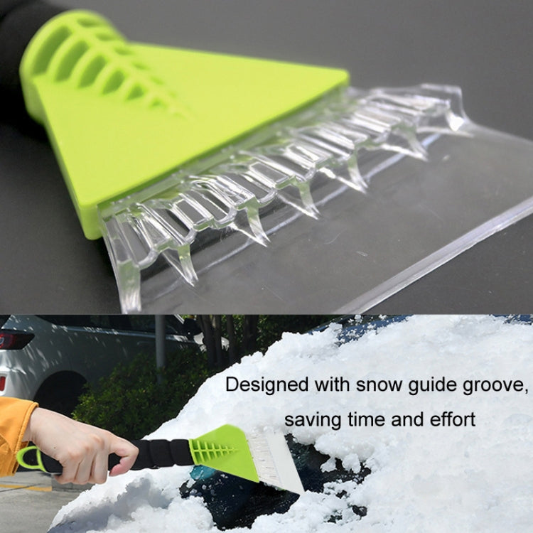 Car De-icer Shovel Multifunctional Frost Scraping Snow Sweeping Brush(Black) - Ice Scraper by buy2fix | Online Shopping UK | buy2fix