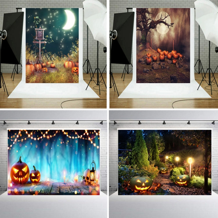 1.25x0.8m Holiday Party Photography Background Halloween Decoration Hanging Cloth, Style: WS-206 - Cartoon by buy2fix | Online Shopping UK | buy2fix