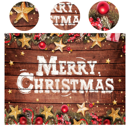 150 x 200cm Peach Skin Christmas Photography Background Cloth Party Room Decoration, Style: 2 - Cartoon by buy2fix | Online Shopping UK | buy2fix