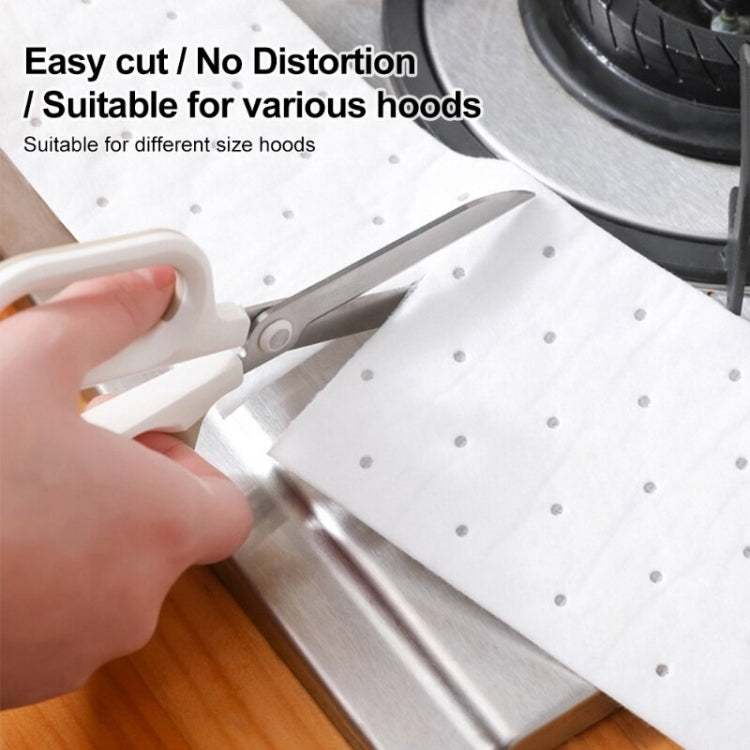 10pcs /Pack Disposable Oil Groove Suction Paper for Cooker Hoods, Spec: 10x90cm Thickened - Range Hoods & Accessories by buy2fix | Online Shopping UK | buy2fix