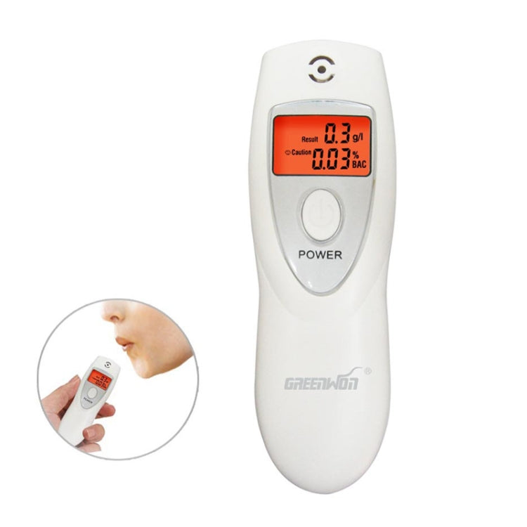 Portable Alcohol Tester Blowing Alcohol Detector European And American Conventional - Breath Alcohol Tester by GREENWON | Online Shopping UK | buy2fix