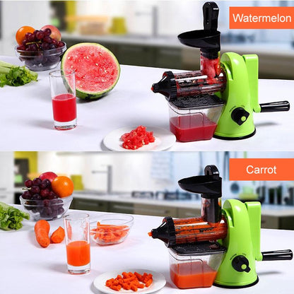 Multifunction Home Manual Juicer Apple Orange Wheatgrass Portable DIY Juicer(Red) - Home & Garden by buy2fix | Online Shopping UK | buy2fix