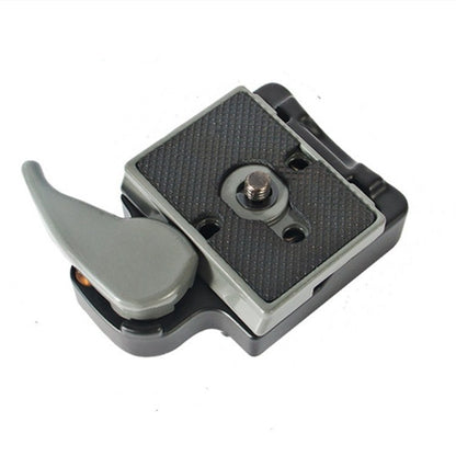 BEXIN Tripod Head Quick Release Plate Holder For Manfrotto 200PL-14(Grey) - Camera Accessories by BEXIN | Online Shopping UK | buy2fix