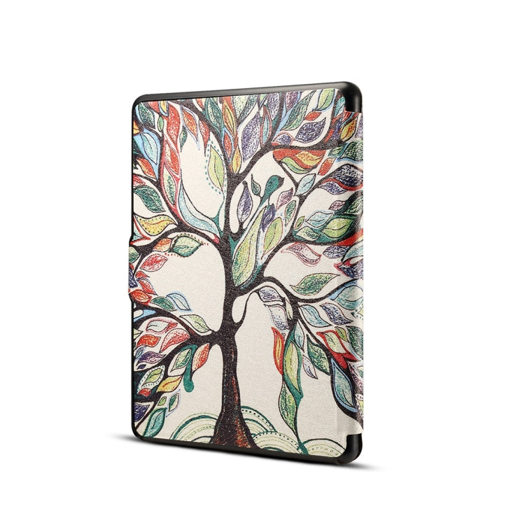 Tree Print Horizontal Flip PU Leather Protective Case for Amazon Kindle Paperwhite 1 & 2 & 3 with Sleep / Wake-up - Mobile Accessories by buy2fix | Online Shopping UK | buy2fix