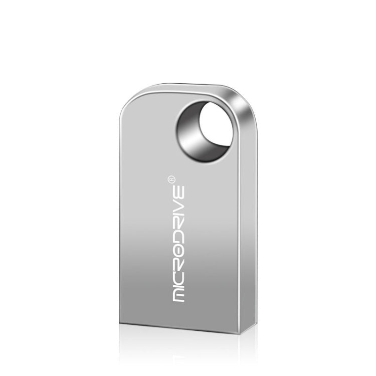 MicroDrive 8GB USB 2.0 Mini Semi-circular Metal U Disk - USB Flash Drives by MicroDrive | Online Shopping UK | buy2fix