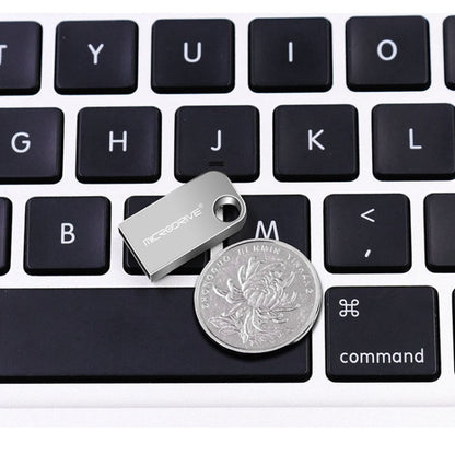 MicroDrive 32GB USB 2.0 Mini Semi-circular Metal U Disk - USB Flash Drives by MicroDrive | Online Shopping UK | buy2fix