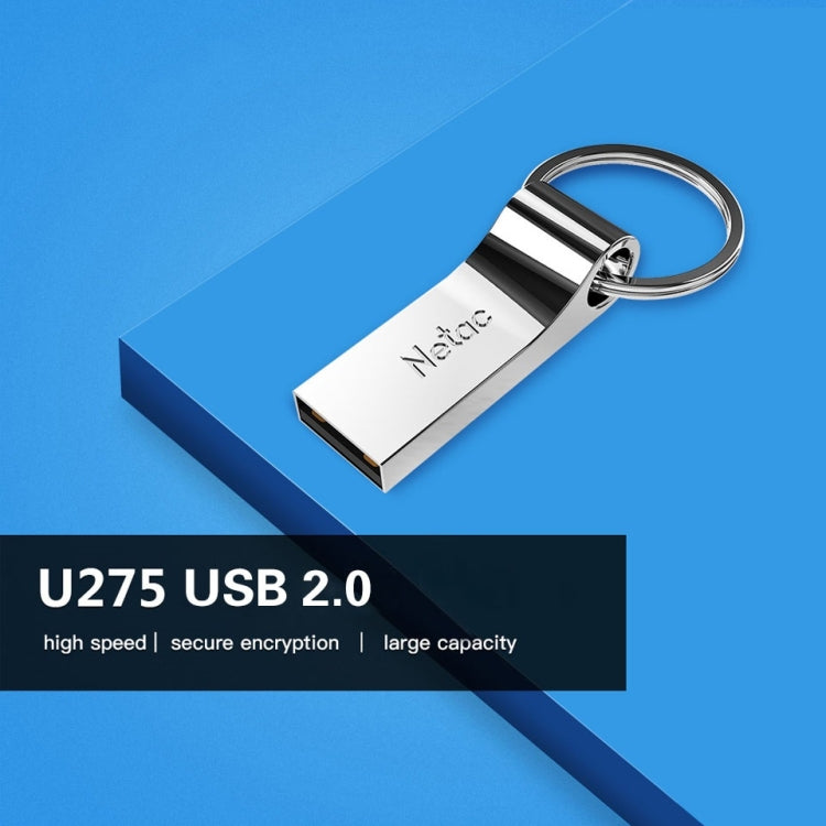 Netac U275 32GB USB 2.0 Secure Encryption Aluminum Alloy U Disk - USB Flash Drives by Netac | Online Shopping UK | buy2fix