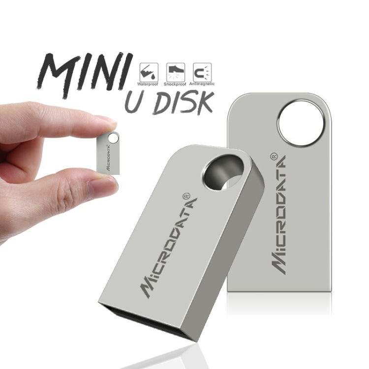 Microdata 32GB USB 2.0 Mini Metal U Disk - USB Flash Drives by Microdata | Online Shopping UK | buy2fix