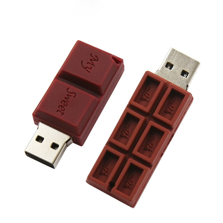 MicroDrive 16GB USB 2.0 Creative Chocolate USB Flash Drive - USB Flash Drives by MicroDrive | Online Shopping UK | buy2fix